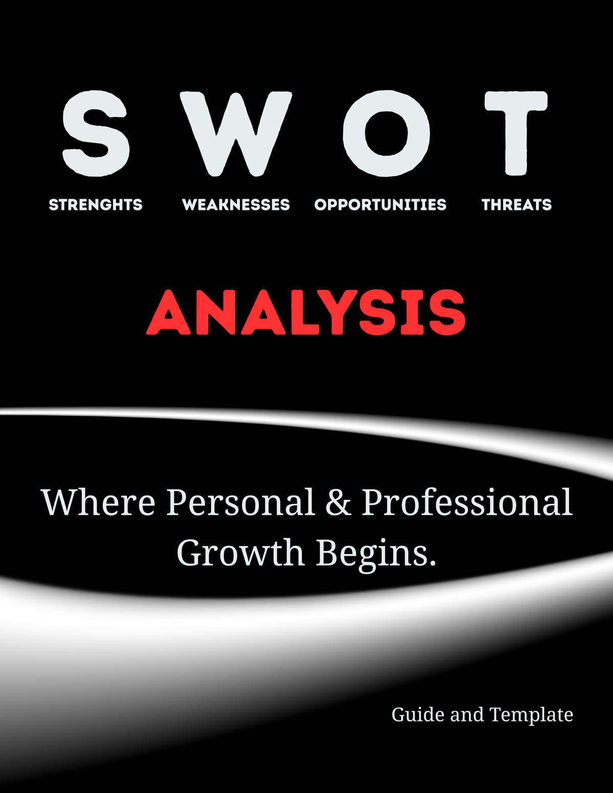 SWOT Guide and Template Fill in Template
