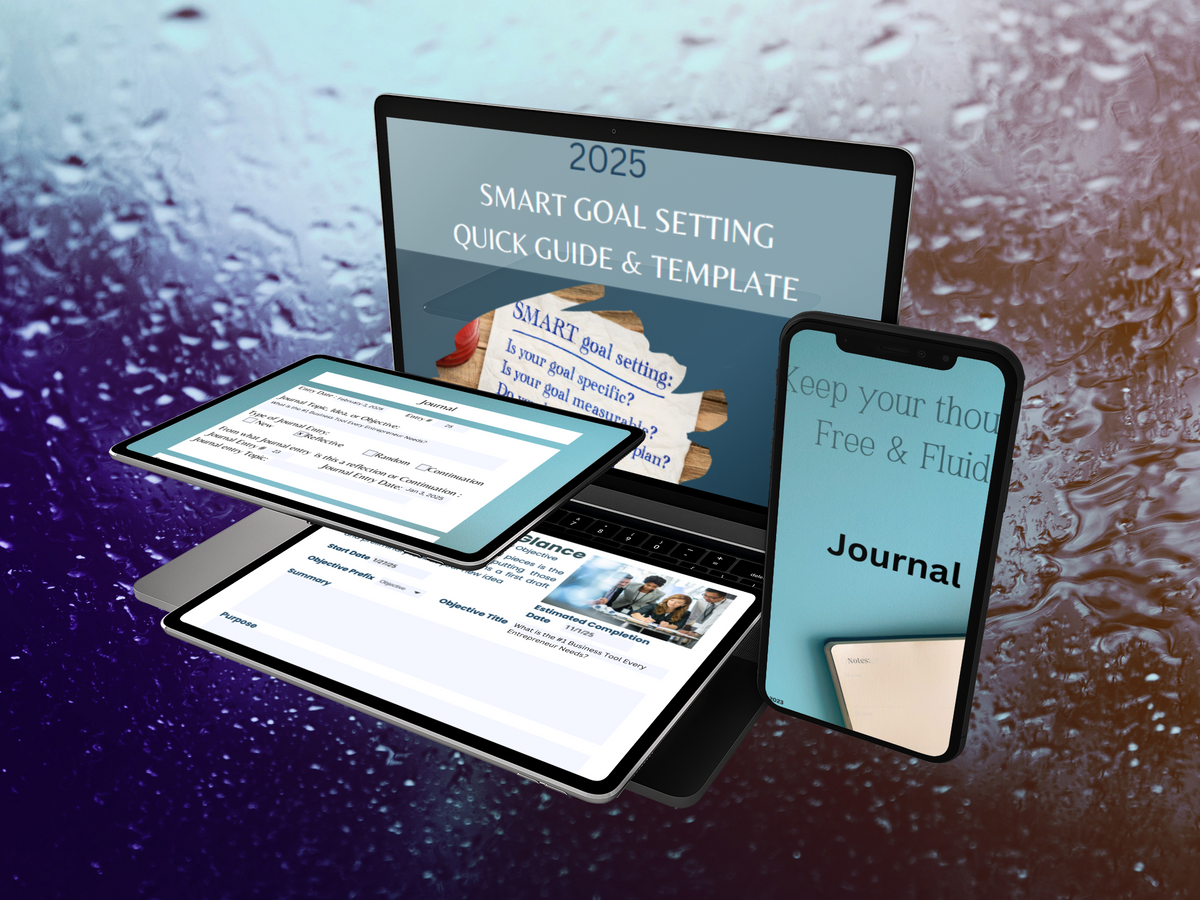 SMART Goal System Total Template Collection